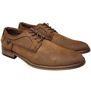 Tommy Hilfiger Men Brayo Casual Derby Oxfords Size US 8M Light Natural Brown